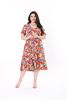 Picture of CURVY GIRL SUMMER VISCOSE DRESS